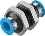 Festo QSS-10 Push-in bulkhead connector