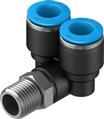 Festo QSYL-1/4-10 Push-in Y-fitting
