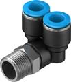 Festo QSYL-3/8-10 Push-in Y-fitting