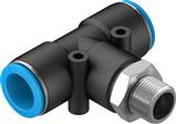Festo QST-3/8-16 Push-in T-fitting