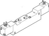 Festo MEBH-5/3E-1/8-P-B Solenoid valve