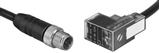 Festo KMEB-2-24-M12-0,5-LED Plug socket with cable