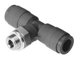 Festo QST-V0-G1/8-8 Push-in T-fitting