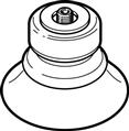 Festo ESS-40-BN Suction cup complete