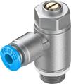 Festo GRLZ-1/8-QS-4-D One-way flow control valve