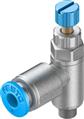 Festo GRLA-M5-QS-4-RS-D One-way flow control valve