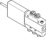 Festo MHE2-MS1H-5/2-QS-4-K Solenoid valve