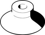 Festo ESV-40-GT Suction cup without connector