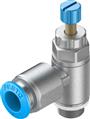Festo GRLA-1/8-QS-8-RS-D One-way flow control valve