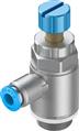 Festo GRLA-3/8-QS-6-RS-D One-way flow control valve