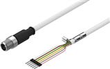 Festo NEBM-SM12G8-E-2.5-Q5-LE6 Motor cable