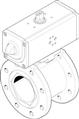 Festo VZBC-100-FF-16-22-F0710-V4V4T-PP240-R-90-C Ball valve actuator unit
