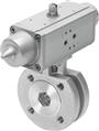 Festo VZBC-32-FF-40-22-F0405-V4V4T-PS53-R-90-4-C Ball valve actuator unit
