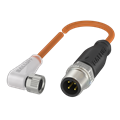 Balluff BCC M324-M414-3E-606-PW3434-020 Double-ended cordsets