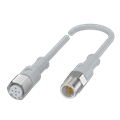 Balluff BCC S4B5-S4B5-3A-313-YX8534-200-C009 Double-ended cordsets