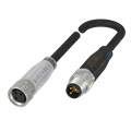Balluff BCC M313-M313-30-602-PX0334-050 Double-ended cordsets