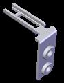 Euchner BETAETIGER-Q-WT Actuator for safety switch NQ/TQ