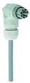 Euchner C-R22F07-07X1,0PU15,0-MA-077640 Connecting cable with plug connector SR6, 15 m, angled