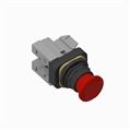 Allen Bradley 800H-FRXTQ10RAY 30mm Illuminated Push-Pull 800H PB