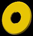 Euchner ES-HAAV-0 Emergency stop plate – blank – for 40 mm buttons on ES-XA devices