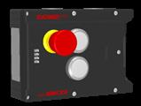 Euchner MGB-L0-ARA-AM3A1-M-R-121232 Interlocking module MGB-L0-ARA, with 2 pushbuttons, emergency stop