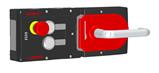 Euchner MGB-L0H-ARA-R-121254 Interlocking sets MGB-L0H-ARA, with 2 pushbuttons, emergency stop, incl label carrier