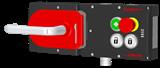 Euchner MGB-L1H-APA-L-110459 Locking set MGB-L1H-APA (guard locking by spring force) with 3 pushbuttons, emergency stop, RC18