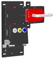 Euchner MGB-L1HB-PNC-R-116518 Locking set MGB-L1-PN (guard locking by spring force) with 3 control elements, push-pull plug, RC12