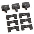 Allen Bradley 2198-H070-AD-T AC T connector for Frame 3(qty 2) DC bus T connector(qty1) note: AC and DC T connector for frame 3 are the same 85 mm bus bars (6 total)