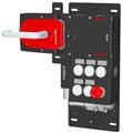 Euchner MGB-L2HB-PNA-L-121839 Locking set MGB-L2-PN (guard locking by solenoid force) with 6 control elements, push-pull plug
