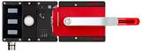 Euchner MGB2-L1HE-BP-M-S2-RY-R-164744 Complete set MGB2-L1-BP (M23, 1 pushbutton, closed-circuit current principle, door hinge on right)