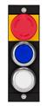 Euchner MSM-1-P-CA-APP-H3-165823 Submodule MSM-1-P (emergency stop, 2 illuminated pushbutton)