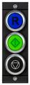 Euchner MSM-1-P-CA-PPP-M2-172041 Submodule MSM-1-P (3 illuminated pushbuttons with symbol)