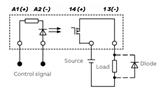 Cabur X766822S SSR relay modules