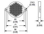Allen Bradley 92-90 Reflectors for Photo Sensor