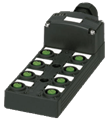 Pepperl+Fuchs V1-8/16A-E2 Splitter box octuple, twin configuration, with cage-clamp terminals