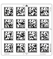 Pepperl+Fuchs PGV-CTPB-4x4 Self-adhesive polyester Data Matrix tag, backprinted, for the PGV system
