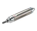 Norgren RT/57208/M/10 Roundline double acting cylinder, 8mm diameter, 10mm stroke