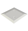Pepperl+Fuchs PGV-PP-SM-TAGM4x4 Drive-over plate to mounting on the floor