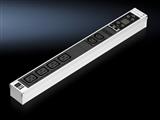 Rittal DK 7859.420 DK PSM measuring module, for modular PSM power distribution Occupies 2 slots in the busbar Output: IEC 60 320 4 x C19, 2 x C13, input: 207 V – 250 V, 16 A, (max 3680 W)