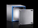 Rittal HD 1671.600 HD Terminal box, WHD: 150x150x120 mm, Stainless steel 14301, with cover and silicone seal