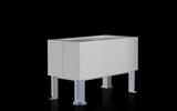 Rittal SZ 9765.248 SZ Ground plinth for multifunctional enclosure MFG 8, for W: 1000 mm, D: 500 mm, stainless steel