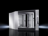 Rittal DK 7706.135 DK Wall-mounted enclosures, 3-part, WHD: 600x345x473 mm, 6 U, With punched rails, and mounting angles, depth-variable