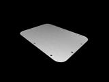 Rittal AX 2575.100 SZ Metal gland plate, for AX, with metric knockouts, WD: 301x221 mm, for gland plates size 5