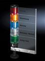 Rittal SG 2374.150 SG Label panel, for signal pillar, modular, for 5 optical components