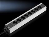 Rittal DK 7000.630 DK-TS Socket strip, CEE 7/3 (type F), 8-way, 230 V, 16 A, LHD: