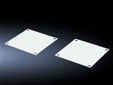 Rittal DK 7507.760 SK Cover plates for fan panels, for Flatbox, sheet steel, RAL 7035