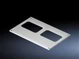 Rittal SV 9665.943 SV Roof plate, WD: 600x400 mm, for TS, for cable entry gland