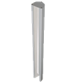 Pepperl+Fuchs SLCT-M-01-2100 Inclined mirror for stable 90° deflection with cover plate