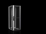 Rittal VX 5335.816 VX IT network/server enclosure dynamic, WHD: 800 x 2450 x 1000 mm, 52 U, aluminium / sheet steel door, ventilated at the front, sheet steel door ventilated at the rear, vertically divided, 180° hinges front and rear